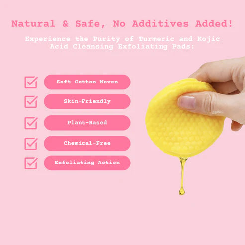 kojic acid turmeric pads