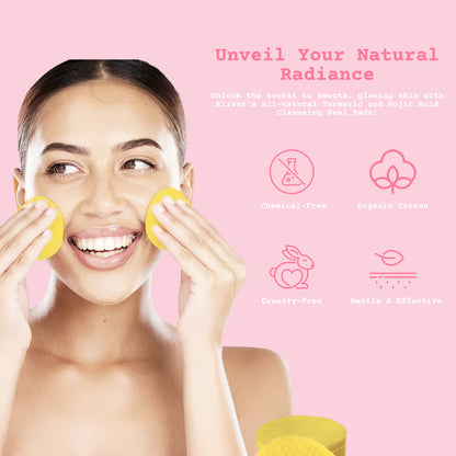 kojic acid turmeric pads